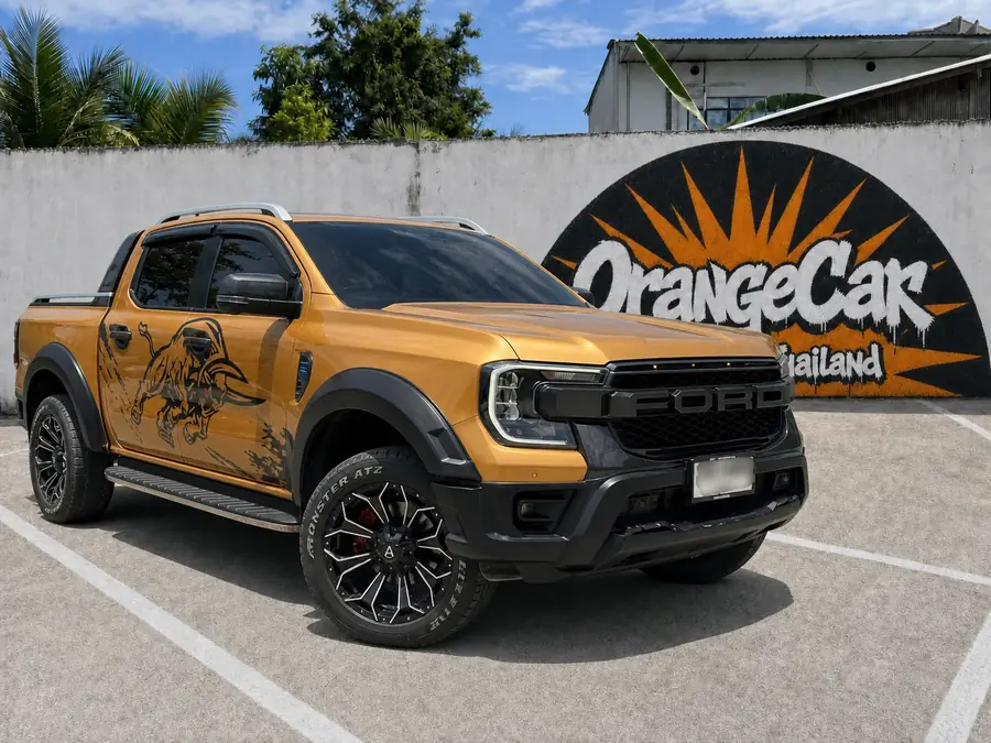 Ford Ranger Wildtrak Orange 2024 — аренда на Пхукете