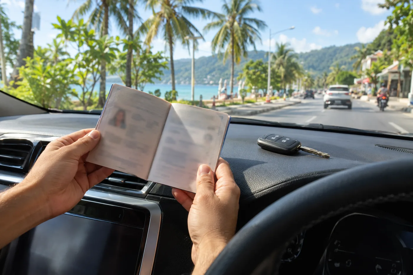 Generated illustration: Can I Drive in Phuket with an Australian Licence