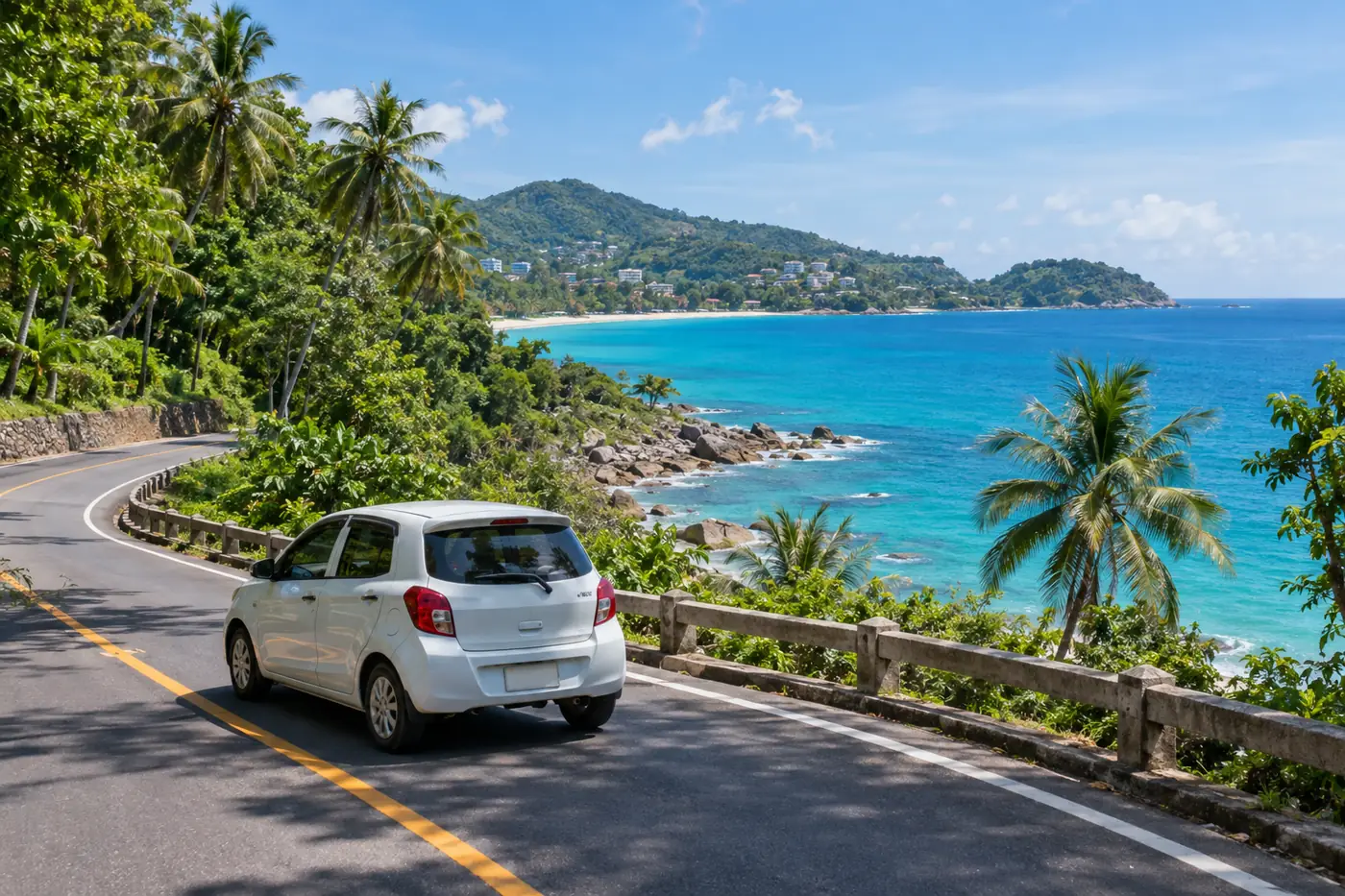 Generated illustration: Can I Rent a Manual Car in Phuket