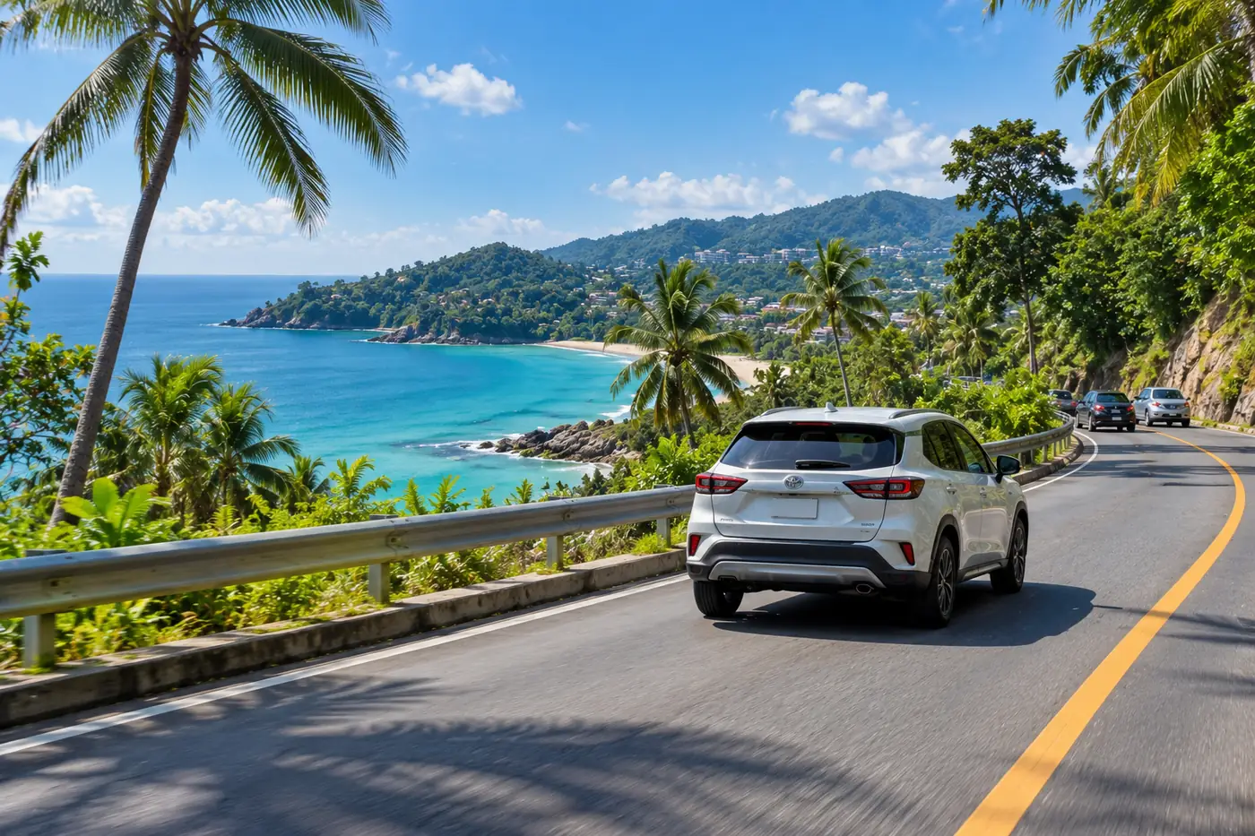 Generated illustration: Is It Safe to Drive in Phuket