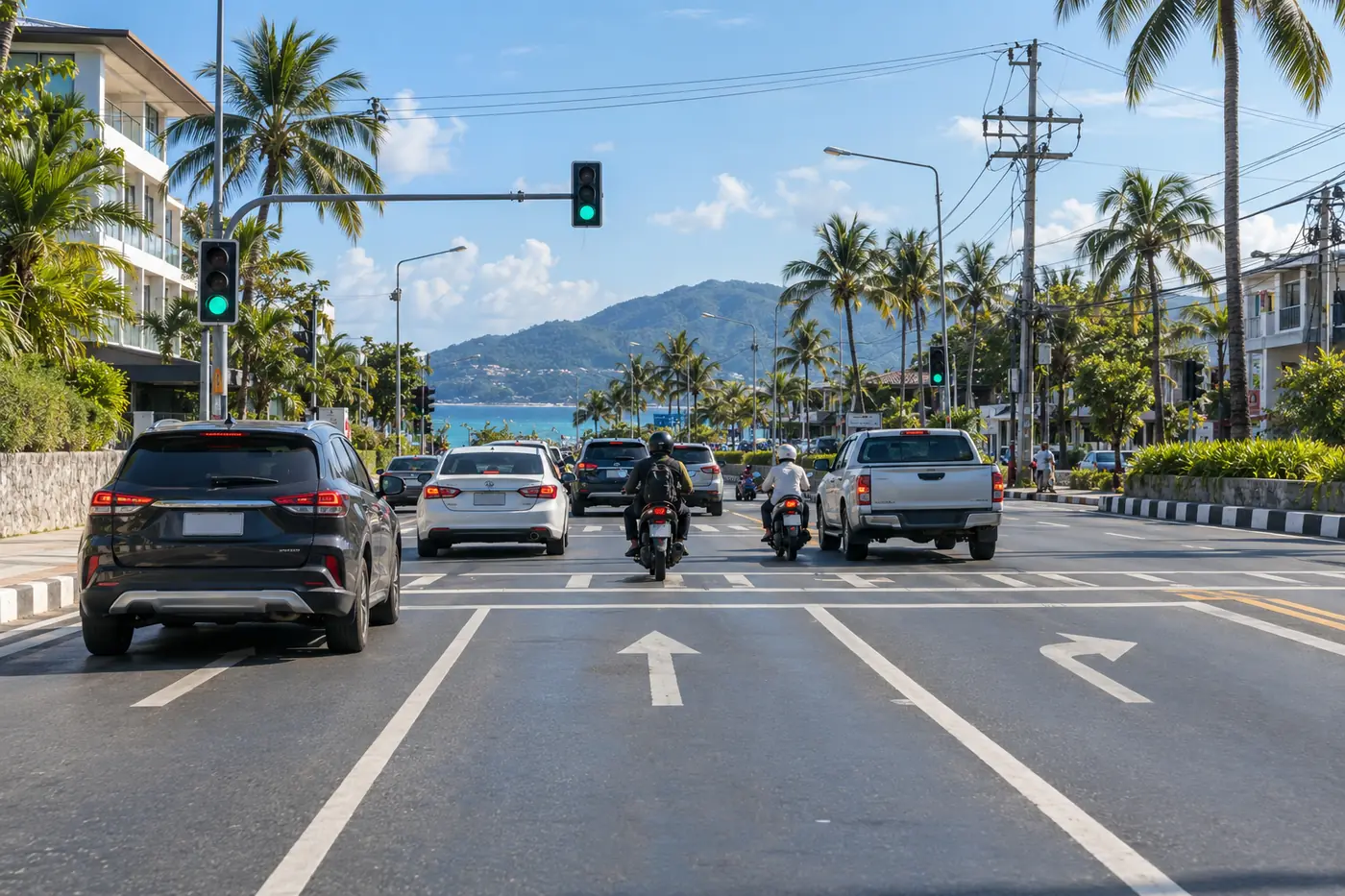 Generated illustration: Police Checkpoints in Phuket: What Documents to Carry