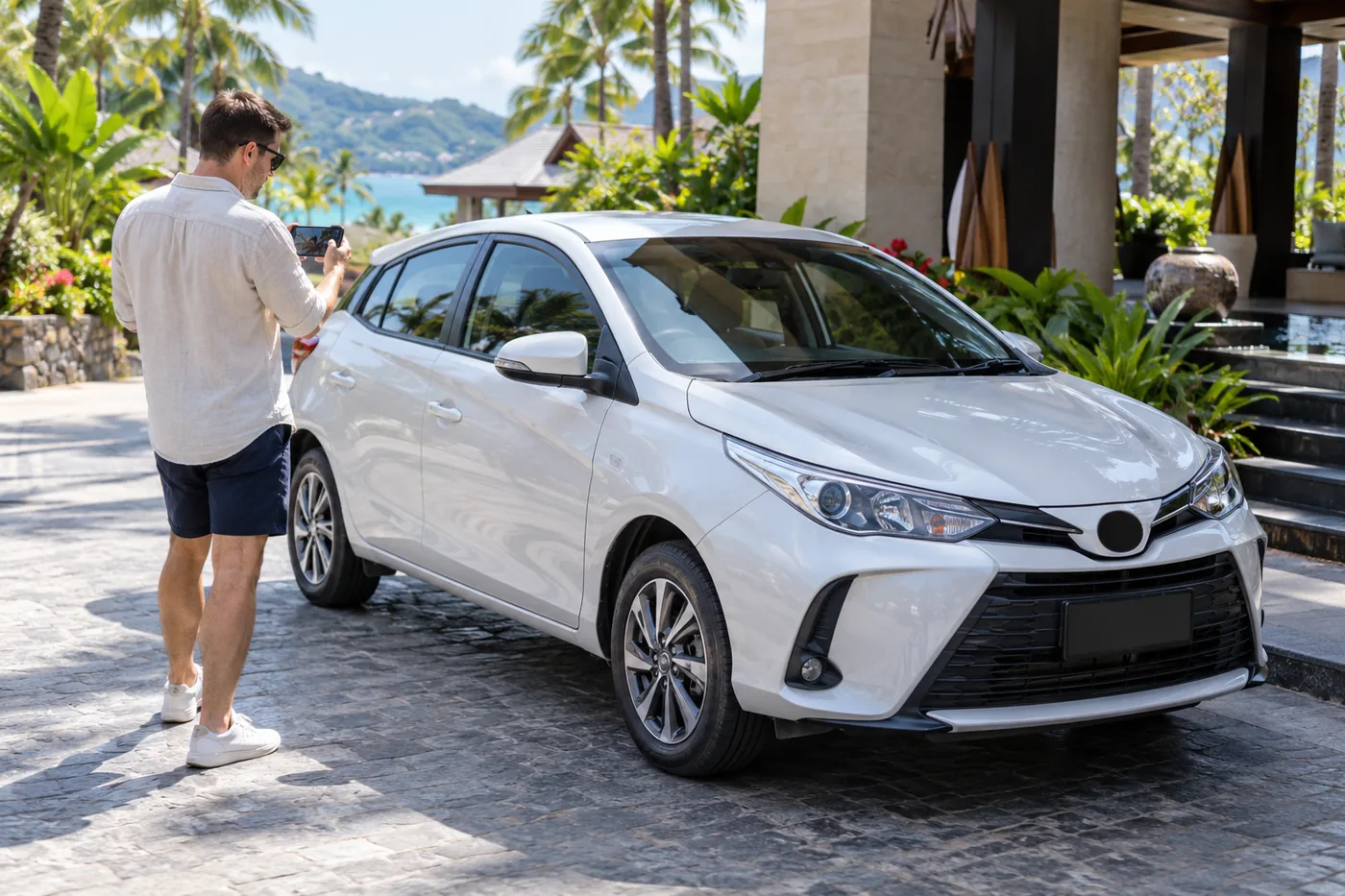 Generated illustration: What Insurance Is Included When Renting a Car in Phuket