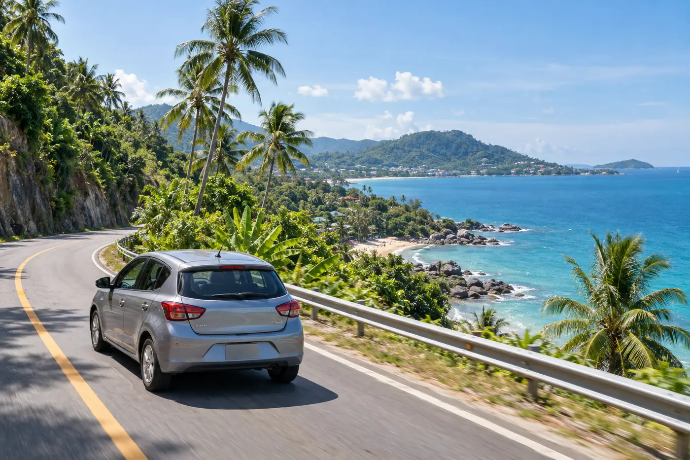 Generated illustration: Car Rental Near Me in Phuket: Delivery to Your Area