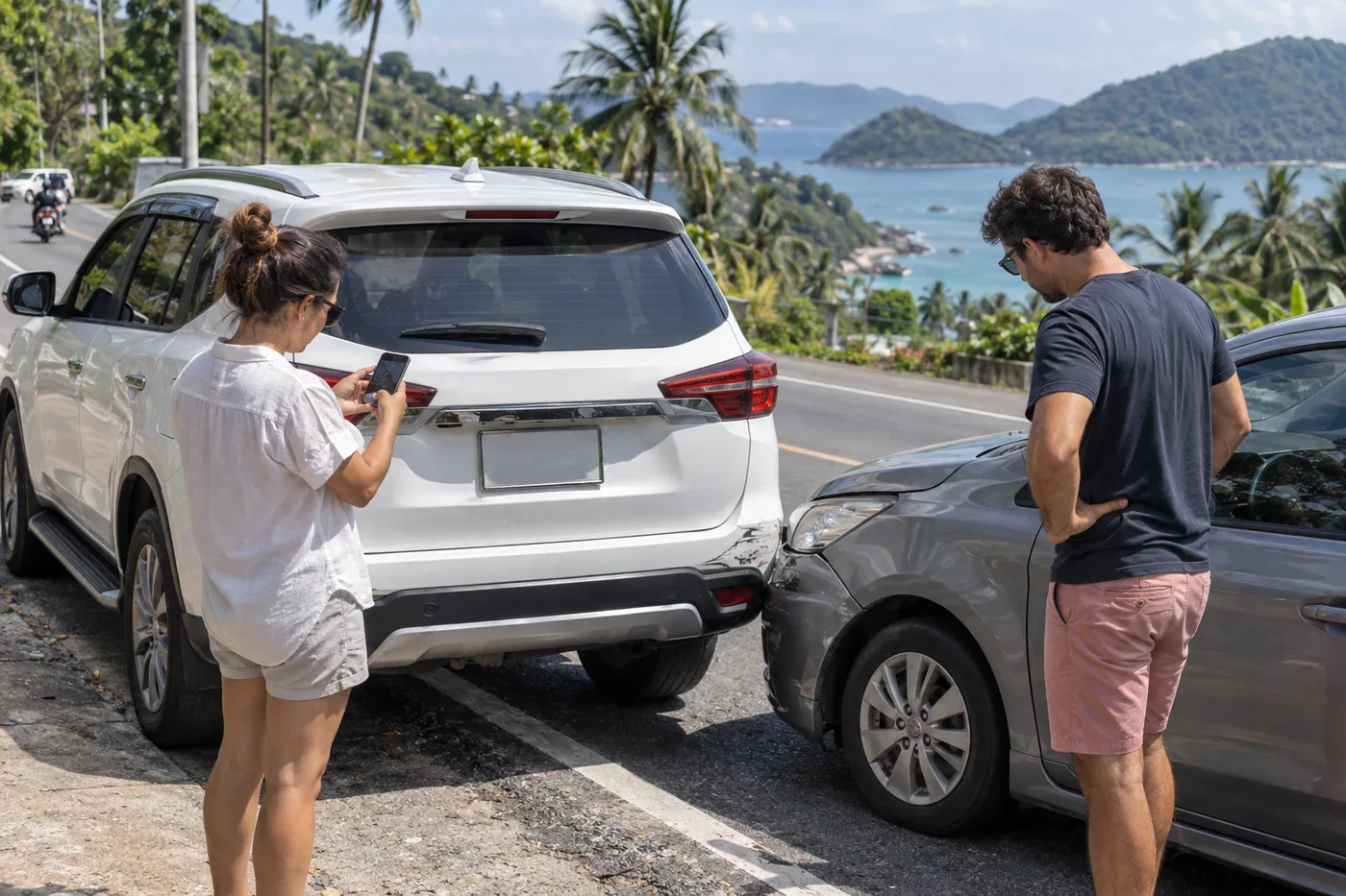 Сгенерированная иллюстрация: Accidents in Thailand: Step by Step