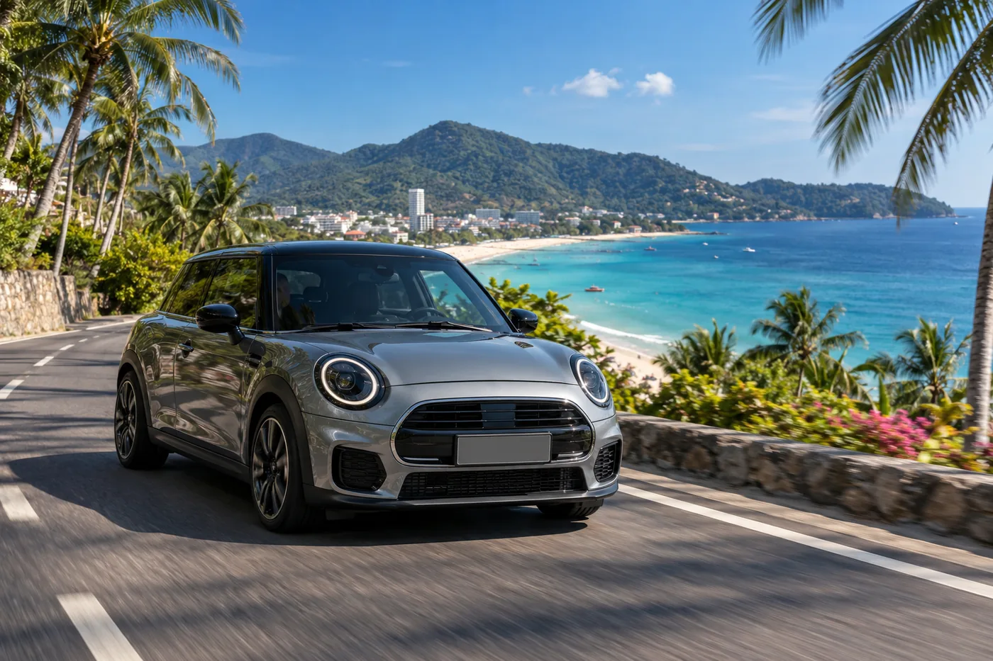 Generated illustration: Luxury Car Rental in Patong, Phuket