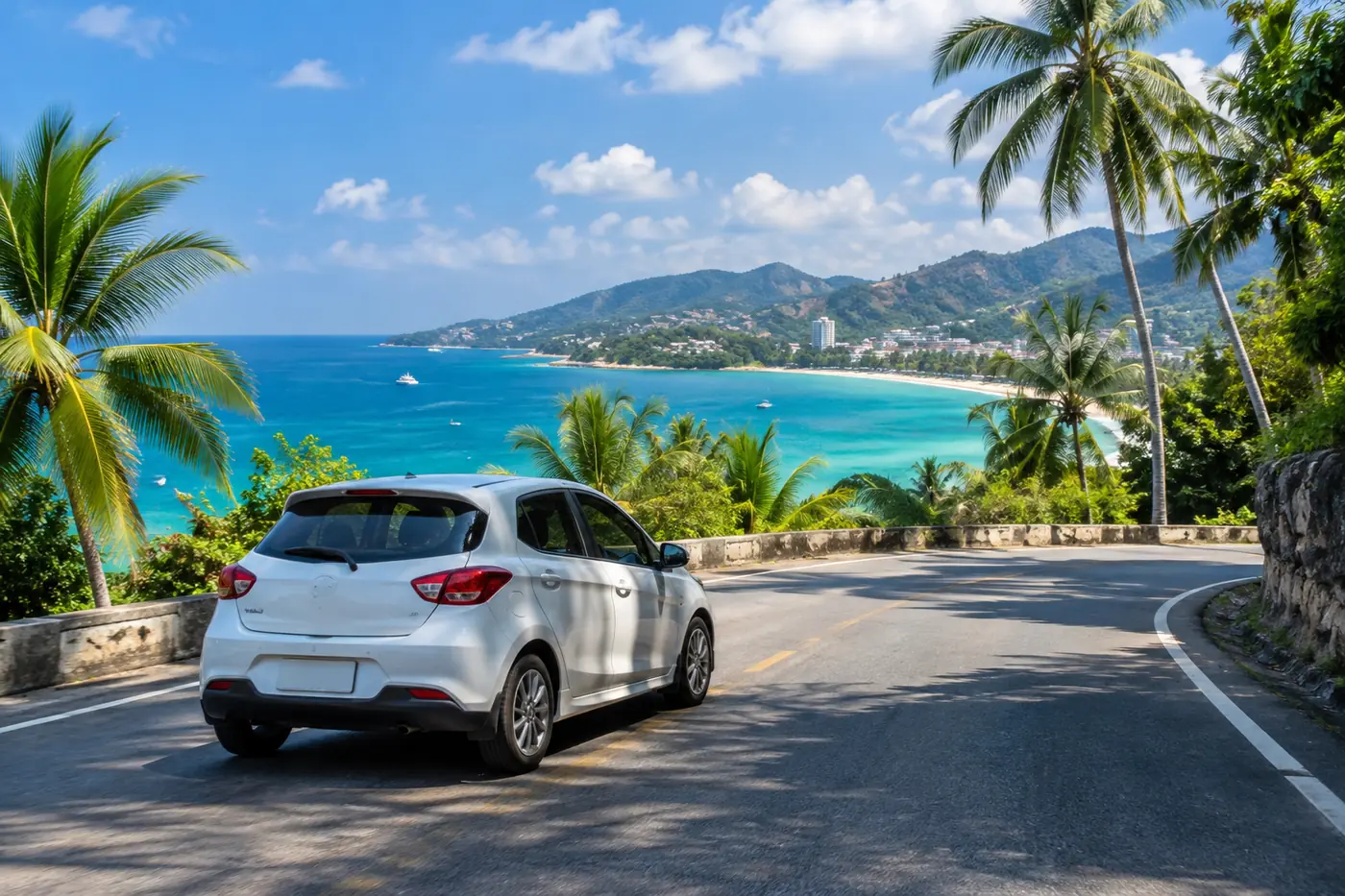 Generated illustration: Minivan Rental in Patong, Phuket