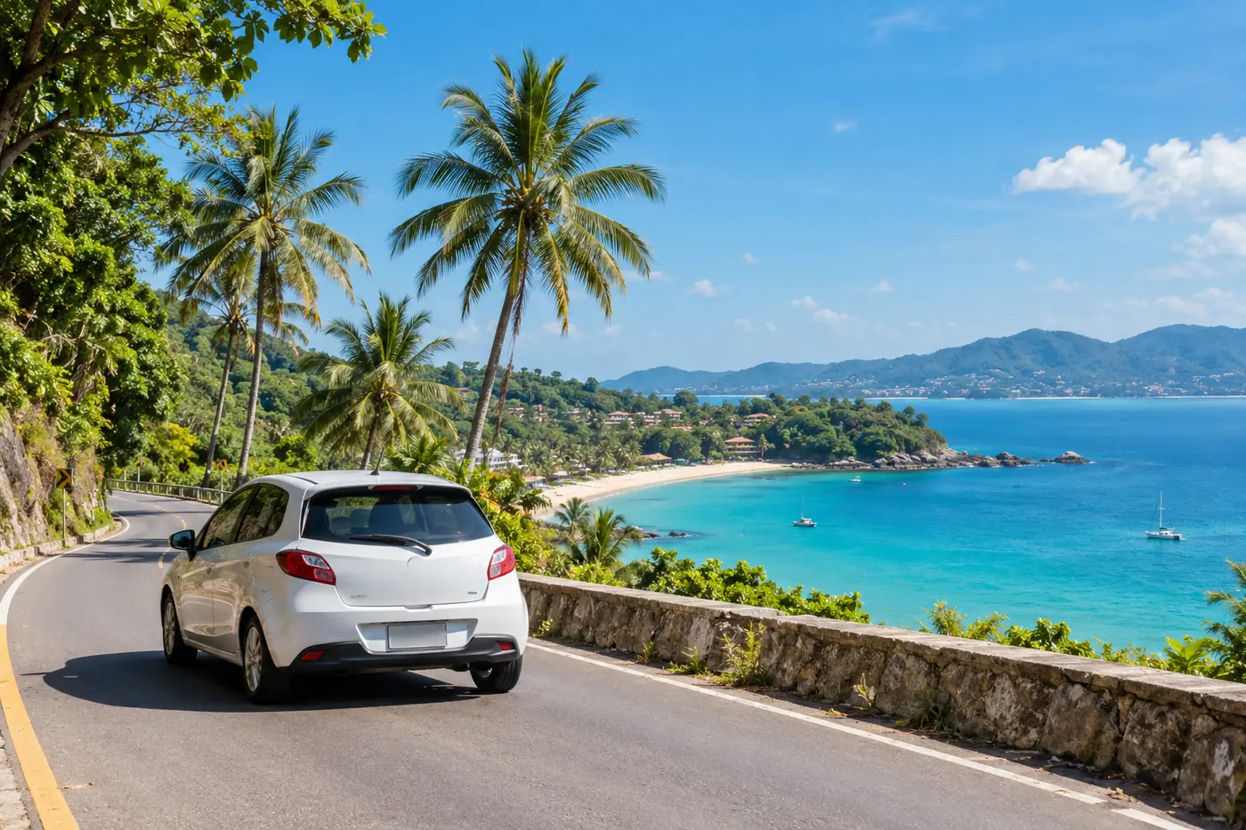Generated illustration: Renting a Car in Phuket: A Tourist Guide