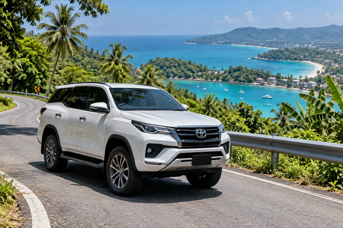 Generated illustration: Toyota Fortuner Rental in Phuket